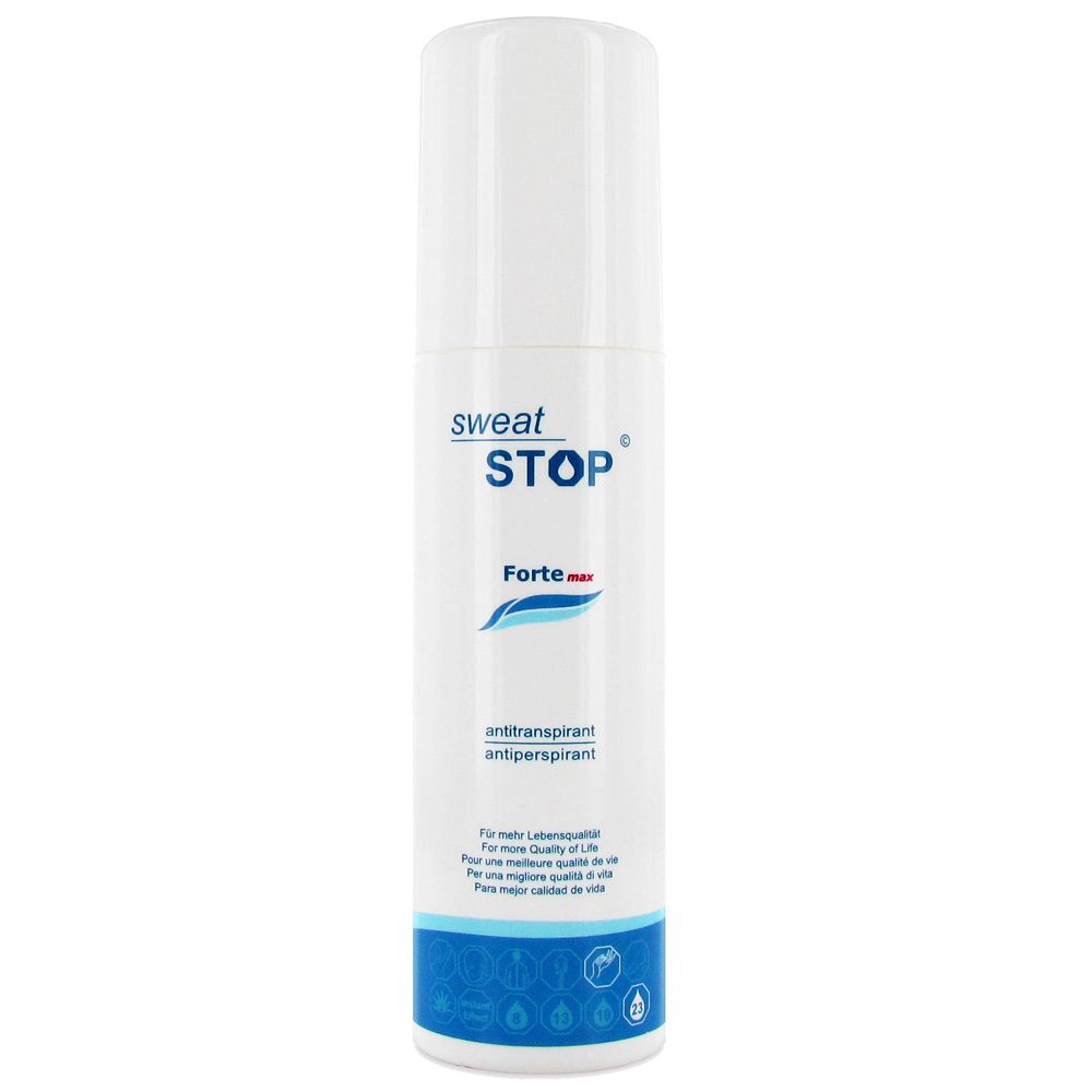 SweatStop® Forte max Antitranspirant pour mains et corps (100 ml)