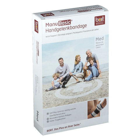 Bort ManuBasic® links Größe M silber (1 Stück)