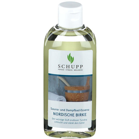 SCHUPP Essence pour sauna et bain de vapeur au bouleau nordique (200 ml)