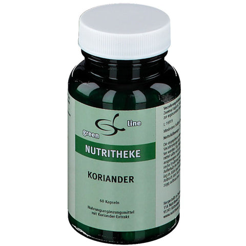 green line NUTRITHEKE Koriander (60 Kapseln)