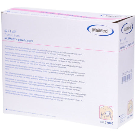 MaiMed porefix pansement rapide 7 x 5 cm (50 pièces)