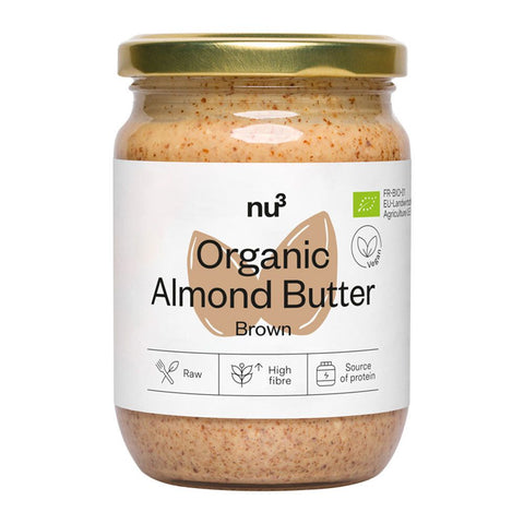 nu3 Purée d'amandes bio brune (250 g)
