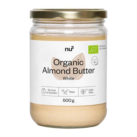 nu3 beurre d'amande biologique, blanc — 500 g