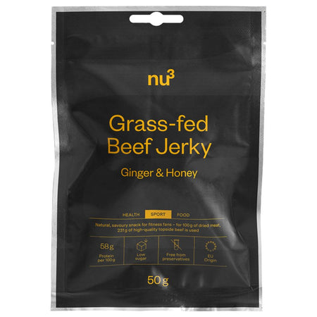 nu3 Beef Jerky gingembre-miel (50 g)
