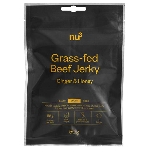 nu3 Beef Jerky gingembre-miel (50 g)