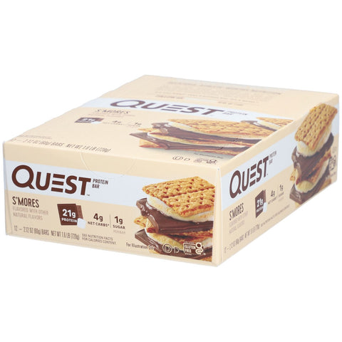 Quest Nutrition Quest Bar S'mores — 12x60 g