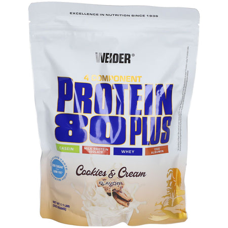 WEIDER® Protein 80 Plus Cookies-Crème (500 g)