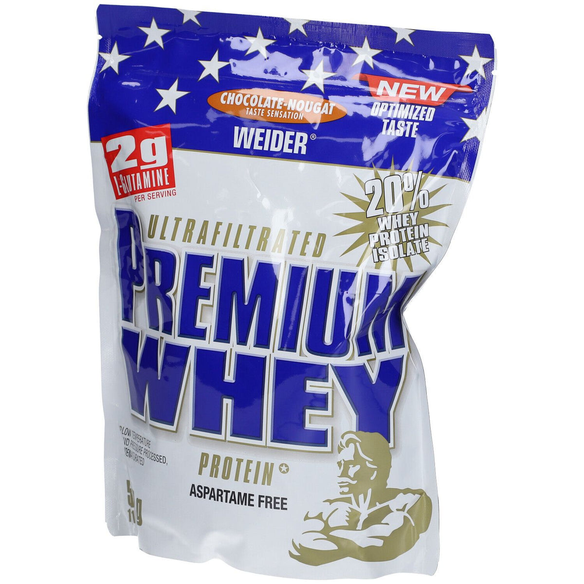 WEIDER Premium Whey Protein chocolat-nougat (500 g)