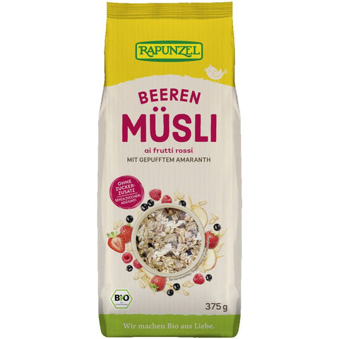 RAPUNZEL Organic Alpine Amaranth Berry Muesli (375 g)
