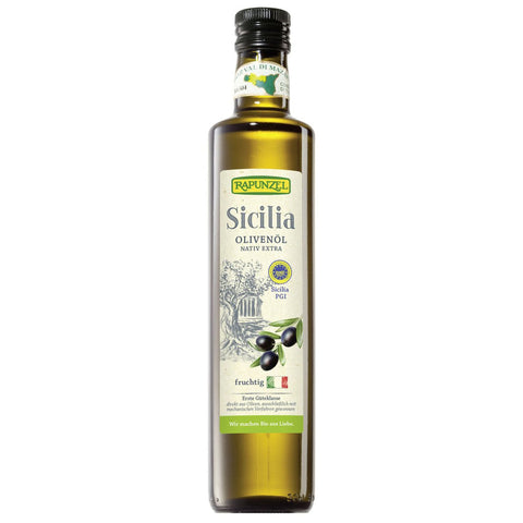 RAPUNZEL Huile d'olive bio Sicile IGP vierge extra (500 ml)