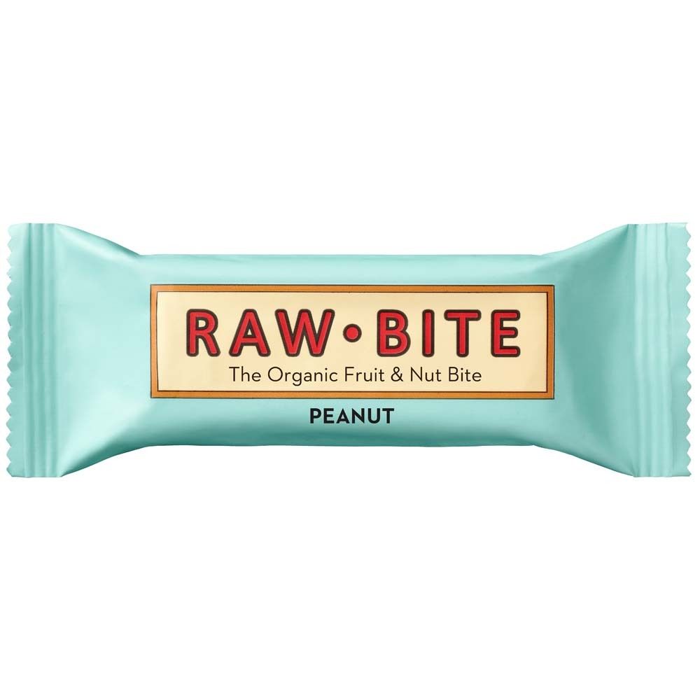 Rawbite Raw Bite cacahuète (12x50 g)