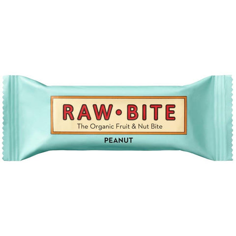 Rawbite Raw Bite cacahuète (12x50 g)