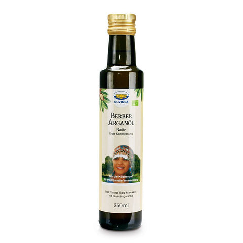 Govinda huile d'argan vierge bio (250 ml)