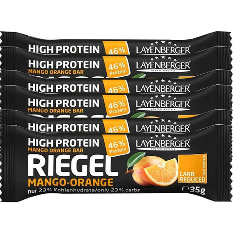 LAYENBERGER® Proteinriegel Mango-Orange (6 x 35 g)
