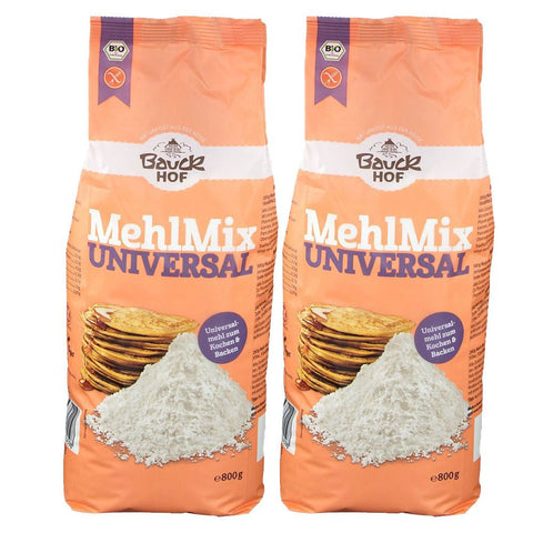 Bauckhof MehlMix universel, sans gluten (2x800 g)