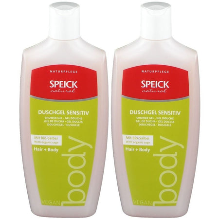 SPEICK gel douche naturel sensible (2x250 ml)