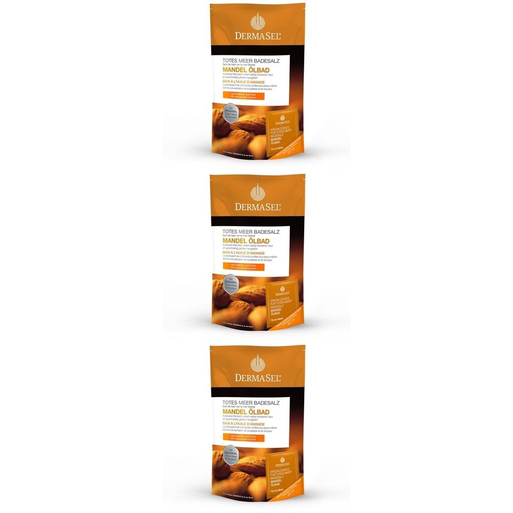 DERMASEL® SPA bain d'huile d'amande (3x420 g)