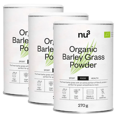 nu3 Bio herbe d'orge (3x270 g)