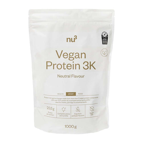 nu3 Vegan Protein 3K Neutre — 1000 g