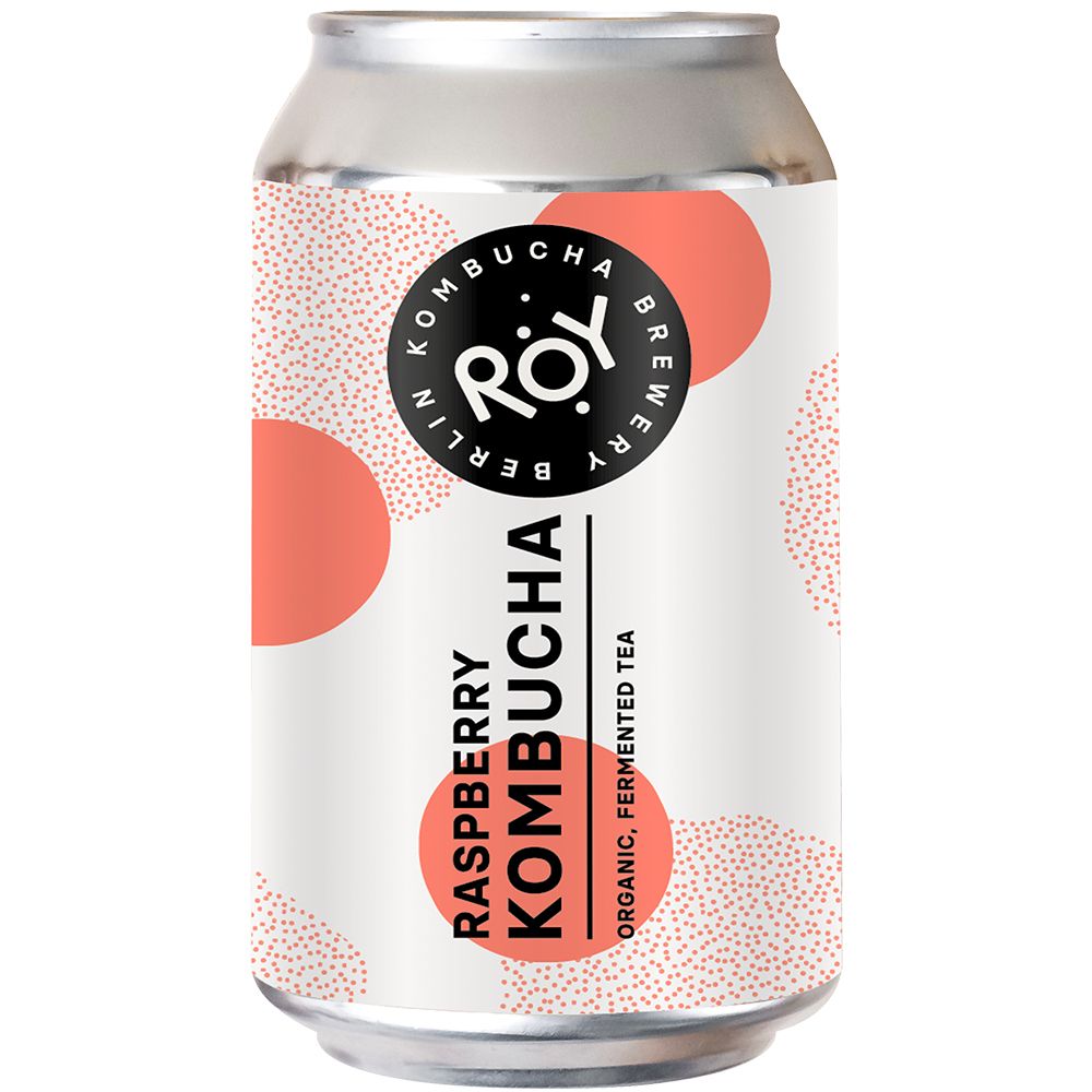 ROY Kombucha à la framboise (330 ml)