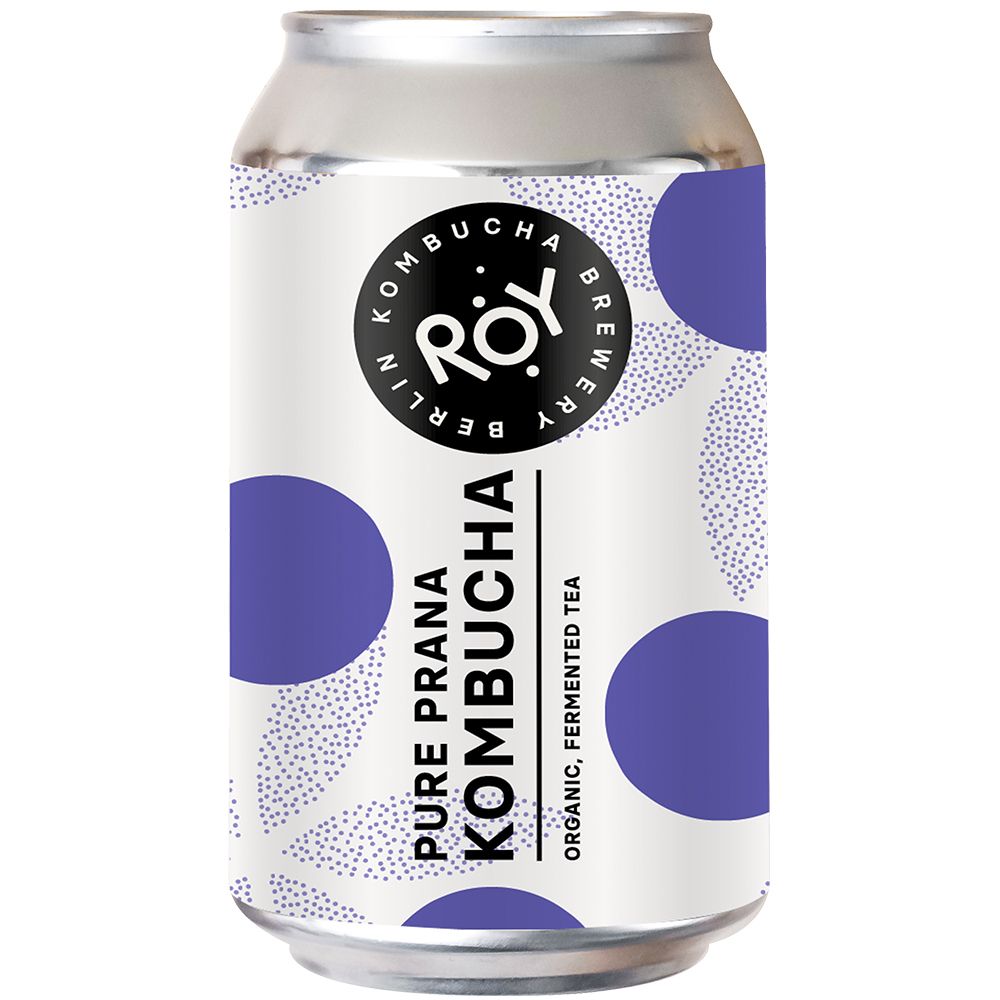 ROY Pure Prana Kombucha — 12x330 ml