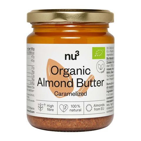nu3 Bio pâte à tartiner aux amandes caramélisées (250 g)