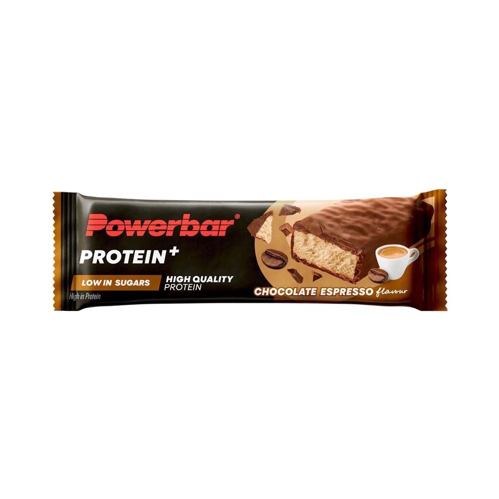 Powerbar® Protein Plus à faible teneur en sucre Chocolat Espresso (35 g)