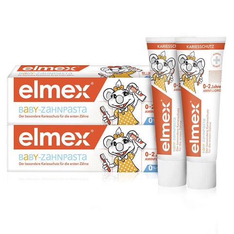 elmex Baby Zahnpasta für Milchzähne (2x50 ml)
