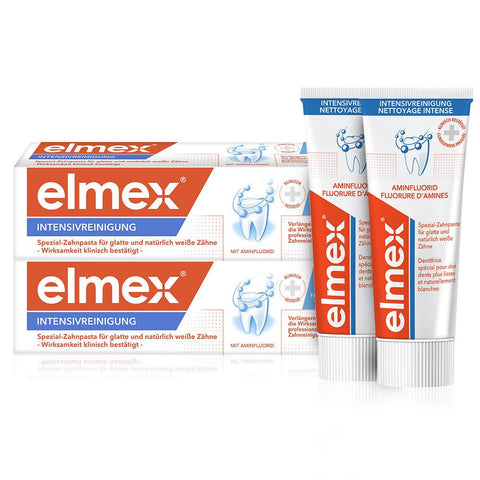 elmex Intensivreinigung Spezial-Zahnpasta (2x50 ml)