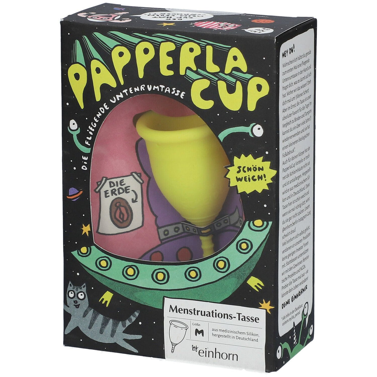 einhorn PAPPERLACUP coupe menstruelle grande (1 pièce)
