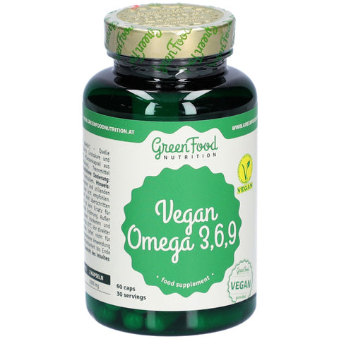 GreenFood Nutrition Vegan Omega 3,6,9 (60 gélules)