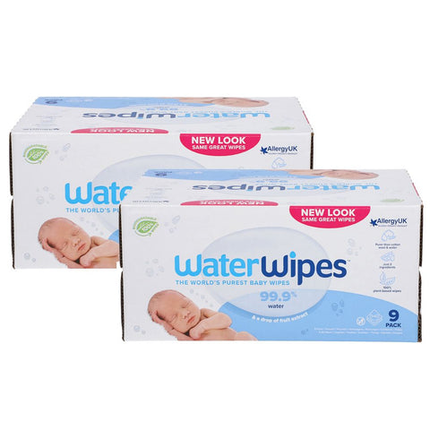 WaterWipes Feuchttücher (18x60 Stück), 1.080 Stück