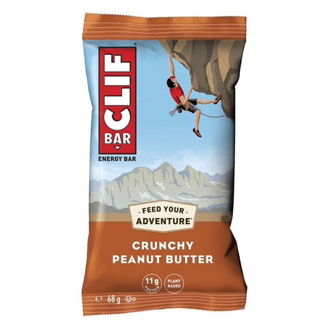 CLIF BAR Barres énergétiques au beurre de cacahuète croquant (68 g)