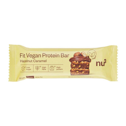 nu3 Fit Vegan Protein Bar Noisette-Caramel (50 g)