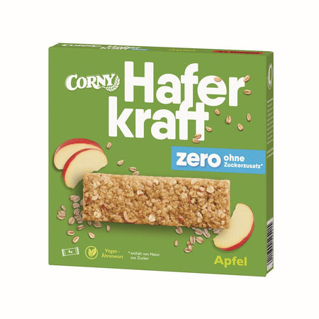 Corny Haferkraft Zero pomme (4 pièces)