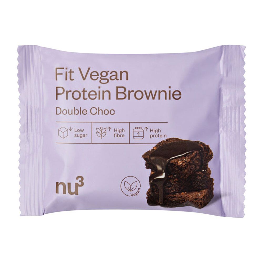 nu3 Brownie protéiné vegan (50 g)