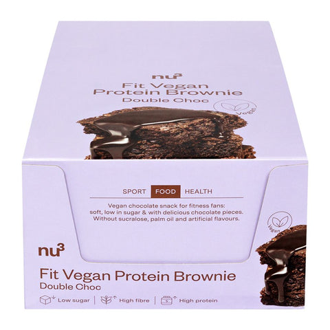 nu3 Vegan Protein Brownie (12x50 g)