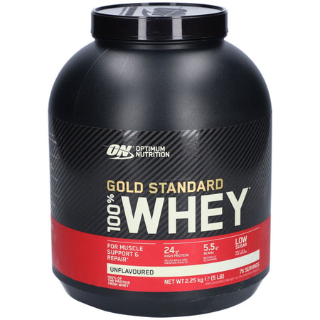Optimum Nutrition 100% Whey Gold Standard sans arôme (2250 g)