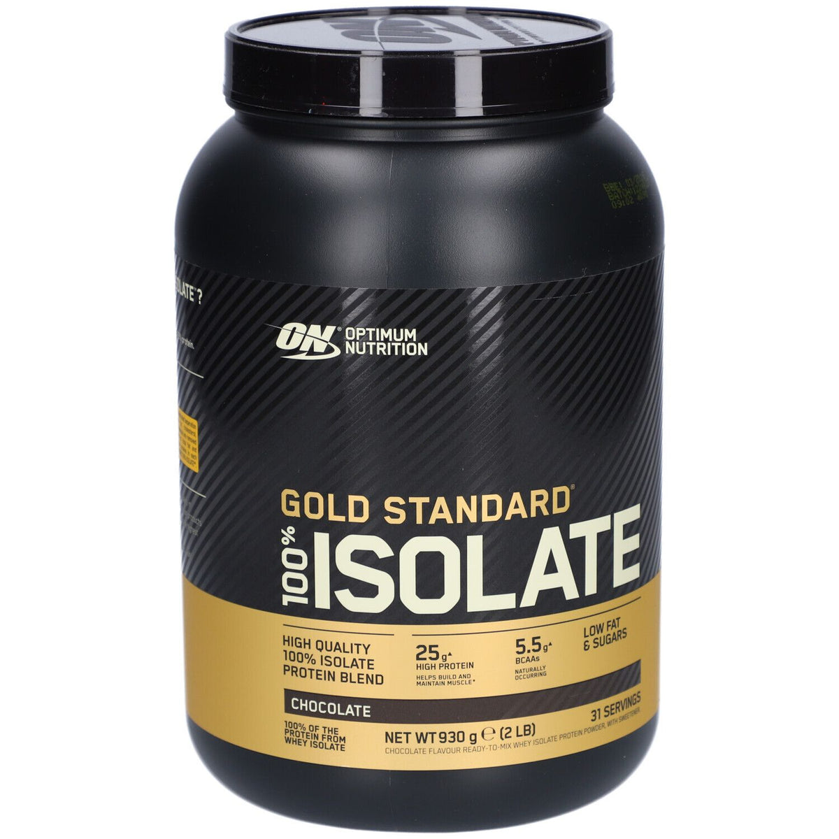 OPTIMUM NUTRITION® Gold Standard® 100% Isolate Chocolate Bliss — 930 g