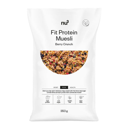 nu3 Fit Protein Muesli Berry Crunch — 350 g