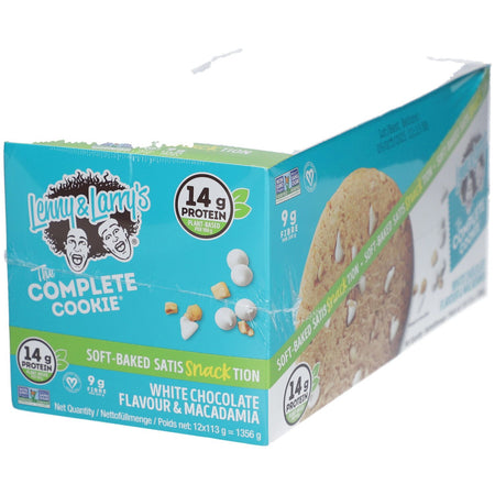 Lenny & Larry’s The Complete Cookie® Macadamia au goût de chocolat blanc (12 x 113 g)