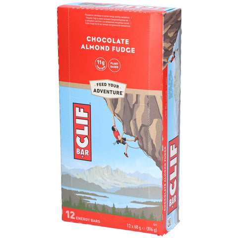 Clif Bar Chocolat Amande Fudge — 12 x 68 g