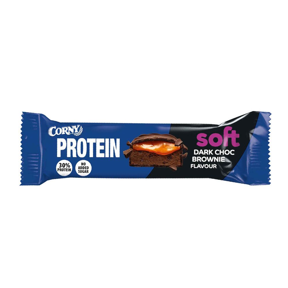 Corny barre protéinée moelleuse brownie chocolat noir (45 g)
