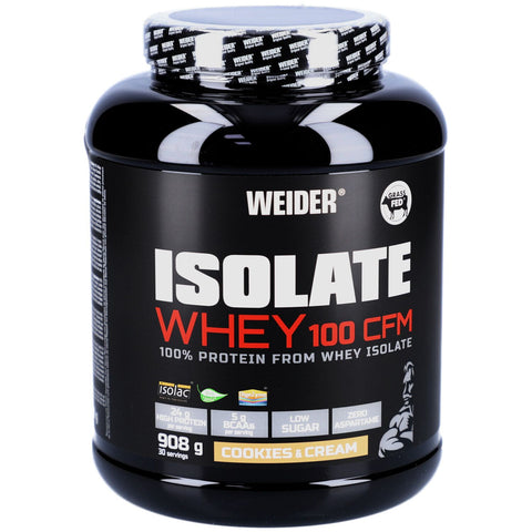 WEIDER® Isolat Whey 100 CFM Cookies & Cream (908 g)