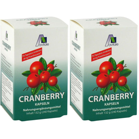 Avitale Cranberry 400 mg Kapseln (2x240)