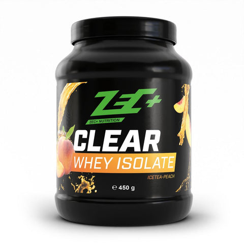 ZEC+ CLEAR WHEY ISOLATE protéine thé glacé pêche (450 g)