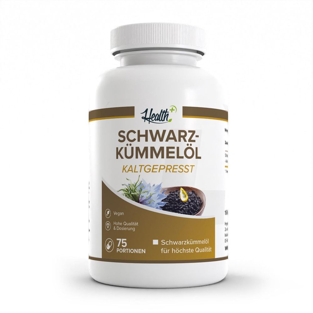 Health+ huile de nigelle (150 gélules)