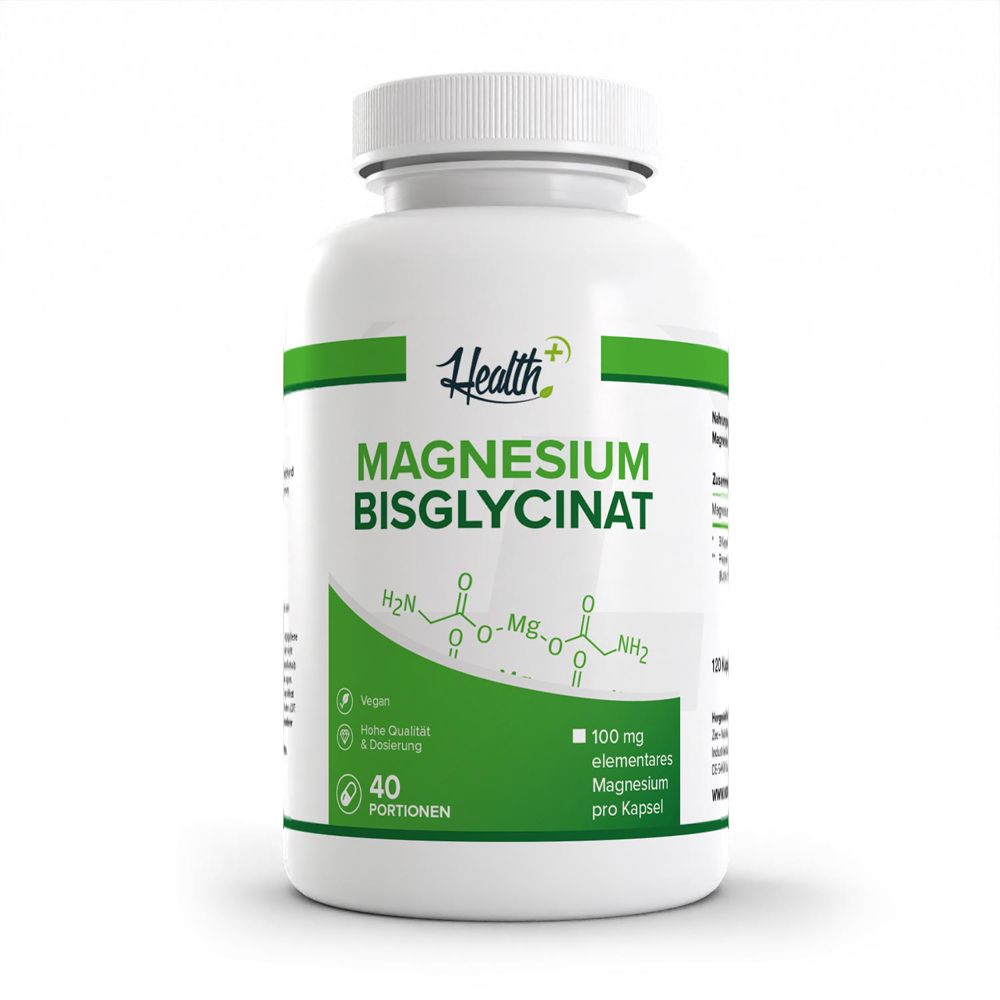 Health+ Magnésium bisglycinate (120 gélules)