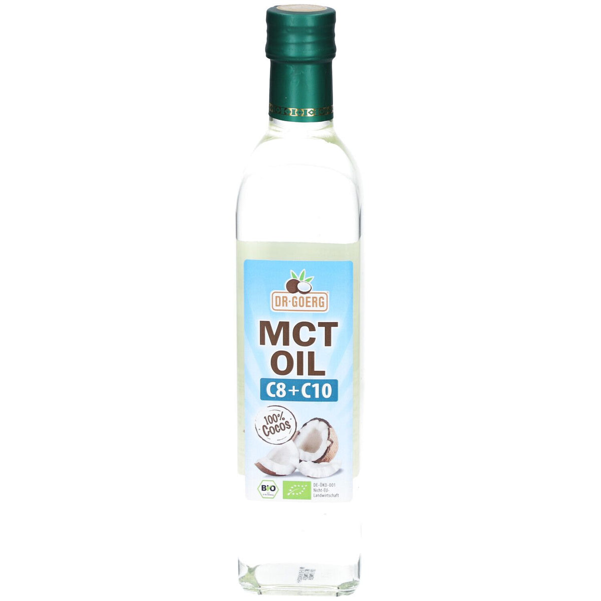 Dr. Goerg Bio huile MCT C8+C10 à base de noix de coco (500 ml)