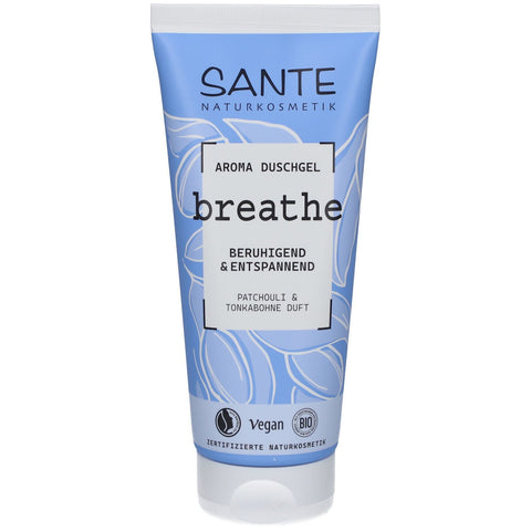 Sante® Aroma gel douche Breathe Patchouli & fève de tonka (200 ml)